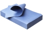 Preview: Tray-Einlagen 18x28 blau med. 10x250St